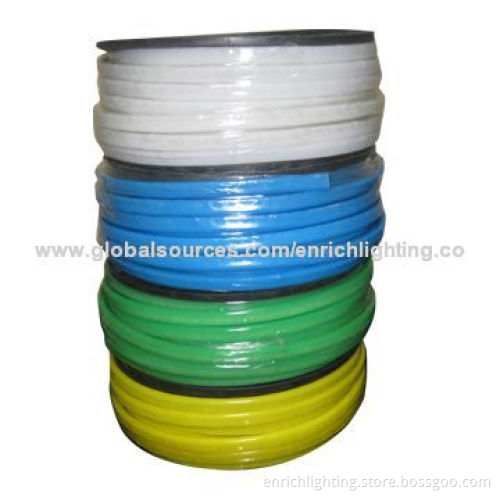 LED Flex Neon Lights for Outdoor Applies with Blue Colored Jacket, Measures 16 x 28mm, IP65New